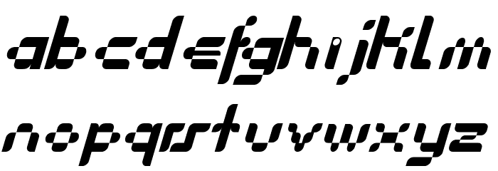 Anasthesia Italic Font LOWERCASE