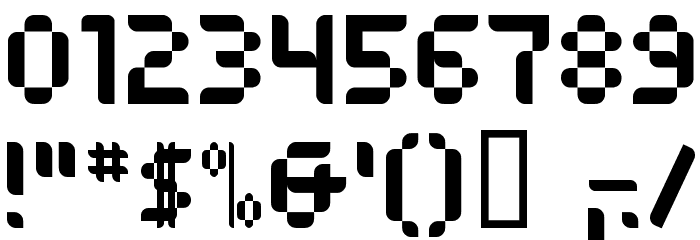 Anasthesia Font OTHER CHARS