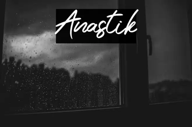 Anastik Font examples