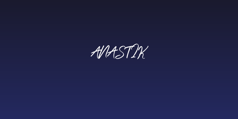 Anastik Social Header