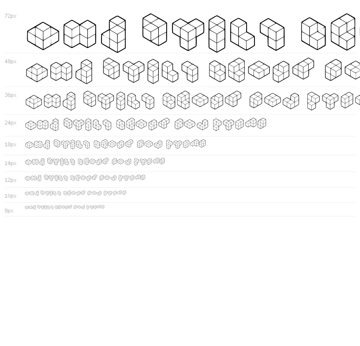 Anastomosis Regular Waterfall
