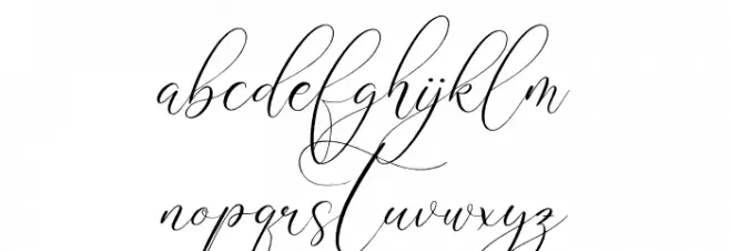 Anatasya Lenttera Font LOWERCASE