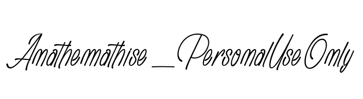 Anathemathise_PersonalUseOnly  नि: शुल्क फ़ॉन्ट्स डाउनलोड