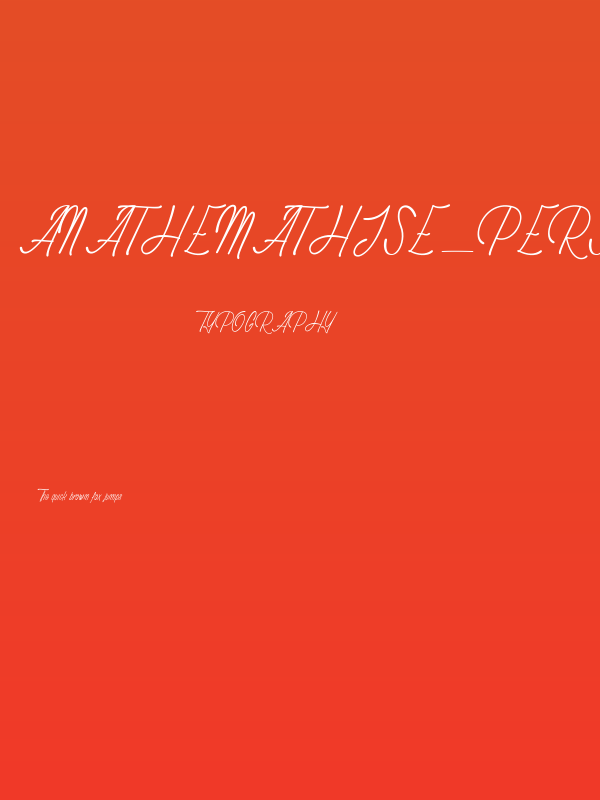 Anathemathise_PersonalUseOnly Poster