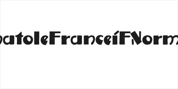 AnatoleFranceiFNormal Logo