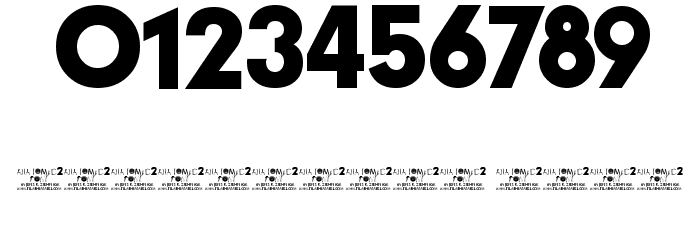 Anatomie 2 Font OTHER CHARS