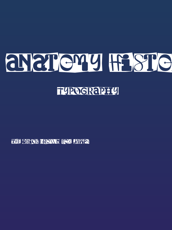 Anatomy History Demo Regular Poster
