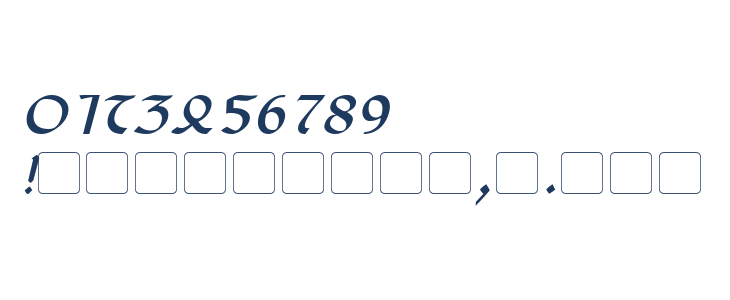 Anayanka Italic Other Characters