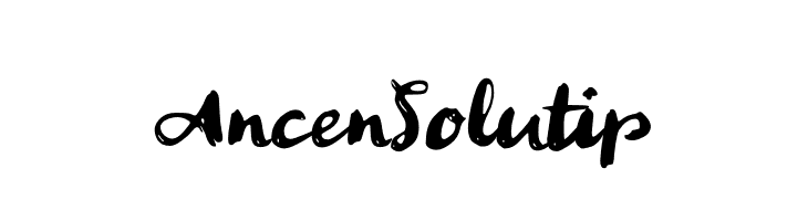 Ancen Solutip  Fuentes Gratis Descargar