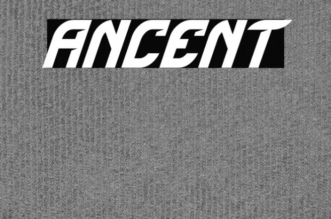 Ancent Font examples