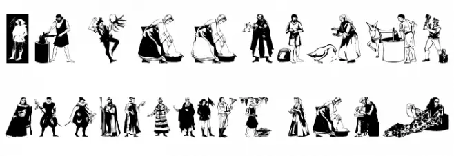 Ancestors Font OTHER CHARS