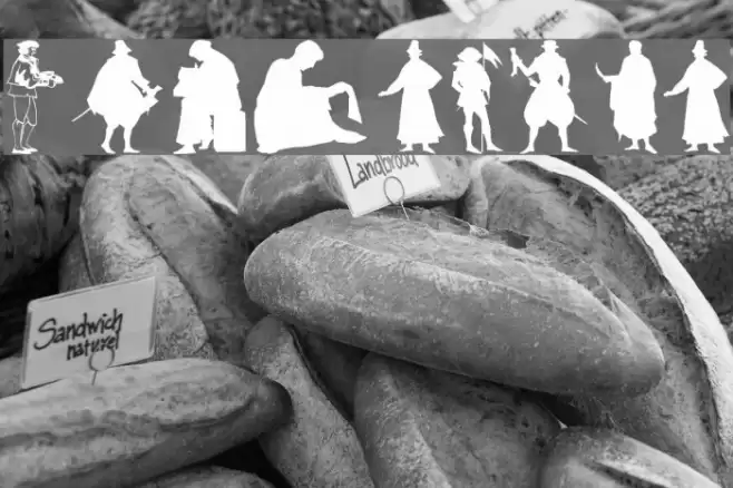 Ancestors Font examples