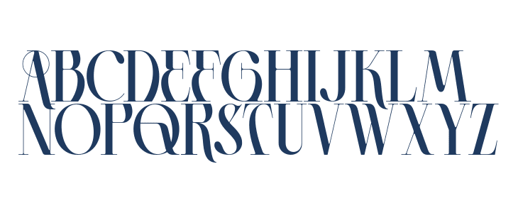 Ancestral Heritage Demo Regular Uppercase