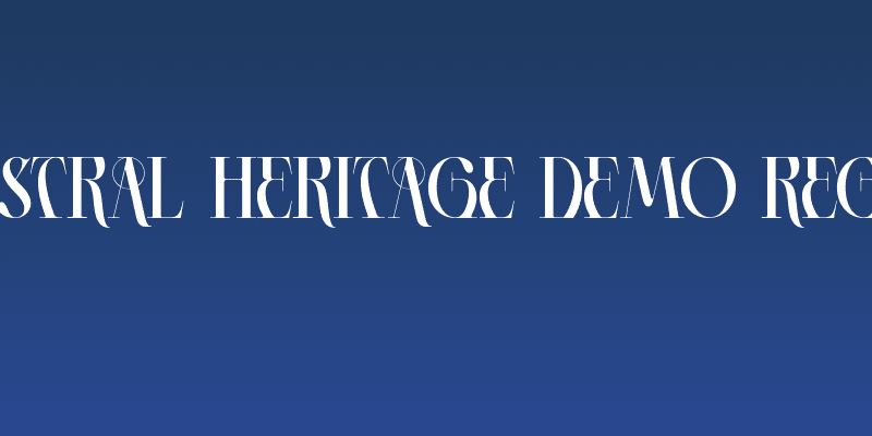 Ancestral Heritage Demo Regular Social Header