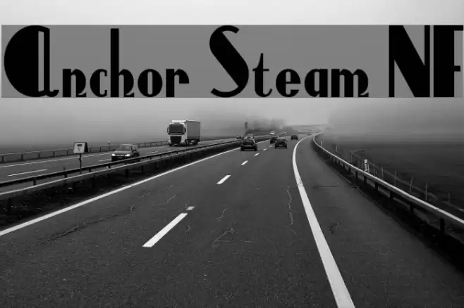 Anchor Steam NF Font examples