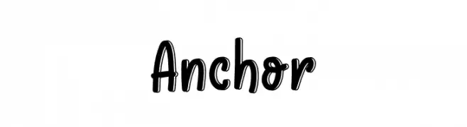 Anchor  baixar fontes gratis