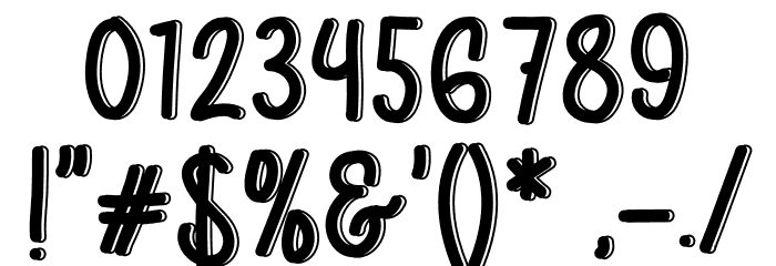 Anchor Font OTHER CHARS