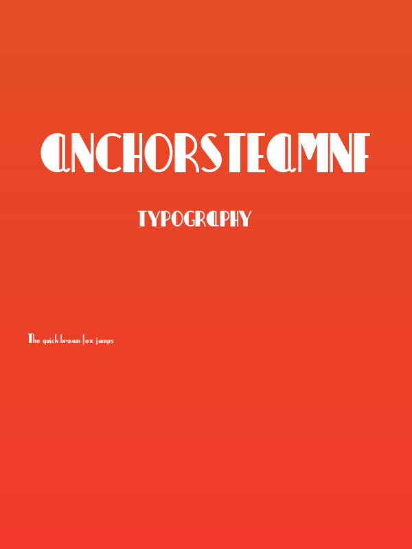 AnchorSteamNF Poster