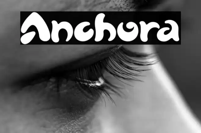 Anchora Font examples