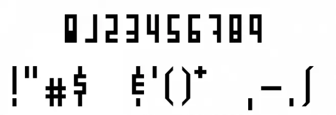 Anchorage Font OTHER CHARS