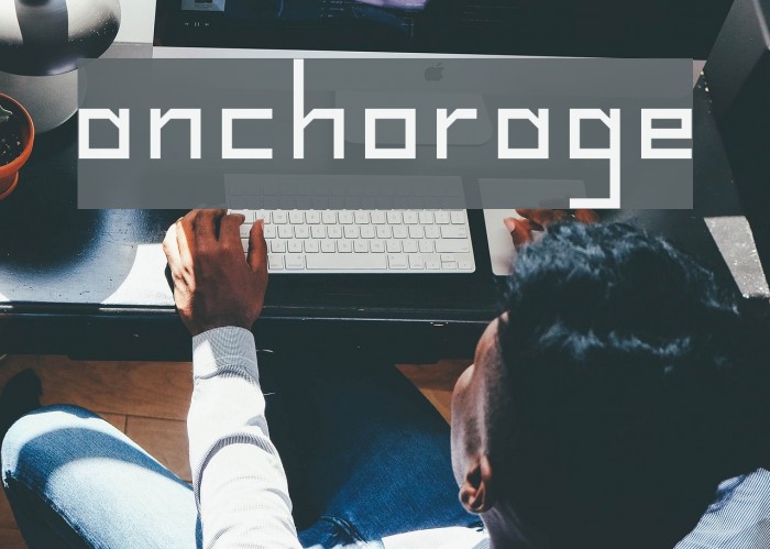 Anchorage Font examples