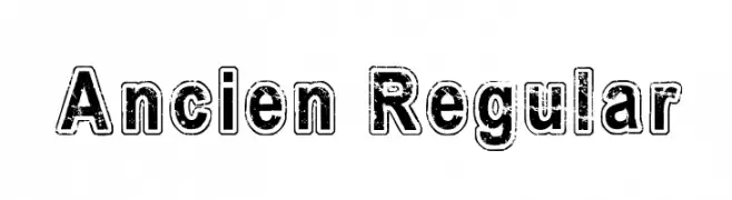Ancien Regular  नि: शुल्क फ़ॉन्ट्स डाउनलोड