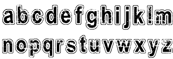 Ancien Regular Font LOWERCASE
