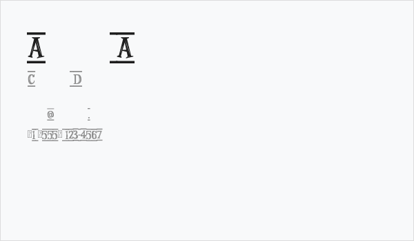 Ancient Ad Business Card