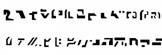 Ancient Autobot 字体 大写