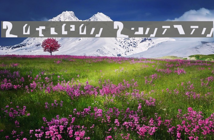 Ancient Autobot Font examples