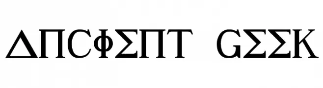 Ancient Geek  font caratteri gratis