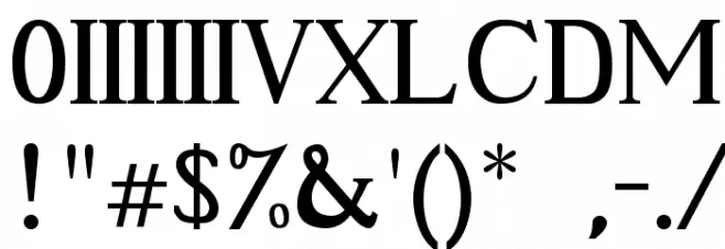 Ancient Geek Font Alte caractere