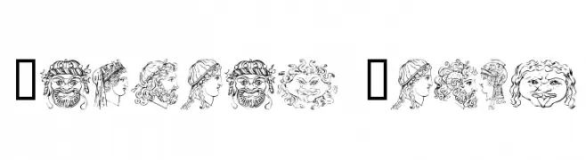 Ancient Heads  font caratteri gratis