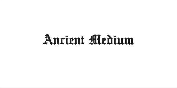 Ancient Medium Logo