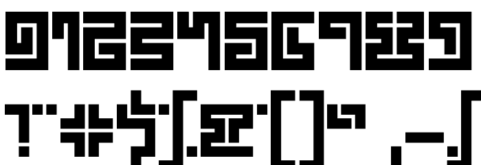 Ancient One Font OTHER CHARS