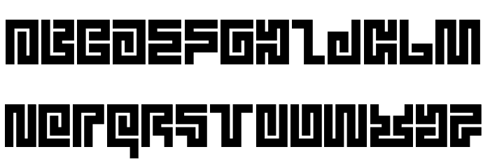 Ancient One Font LOWERCASE