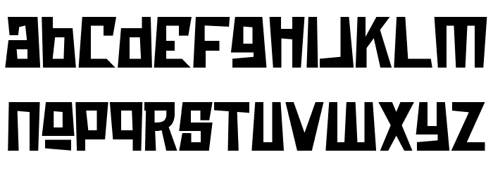 Ancient Park Demo Font LOWERCASE