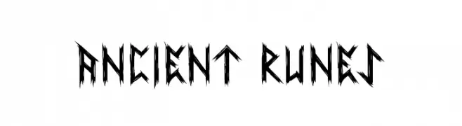 Ancient Runes  नि: शुल्क फ़ॉन्ट्स डाउनलोड