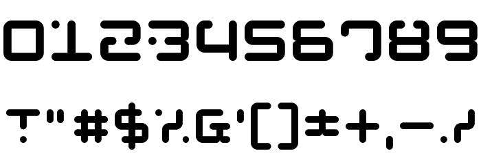 Ancient Venusian Font OTHER CHARS