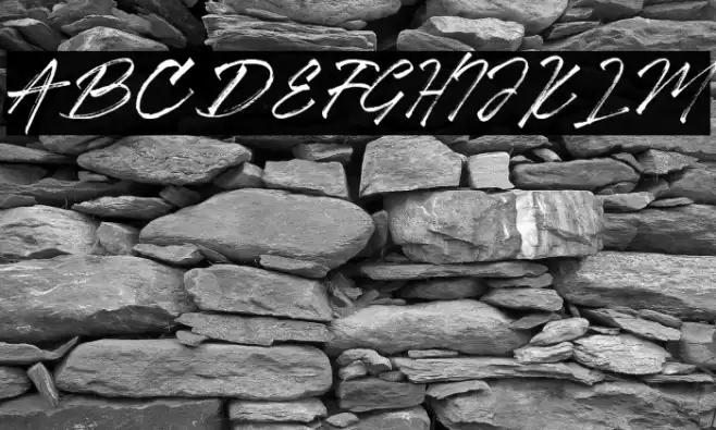 Ancient Font examples