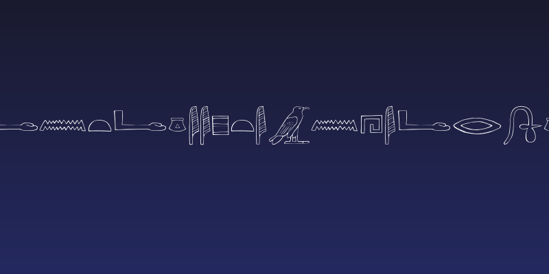 AncientEgyptianHieroglyphs Social Header