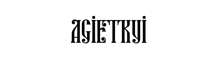 AncientKyiv  font caratteri gratis