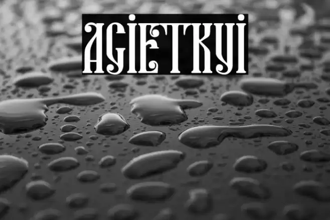 AncientKyiv Font examples