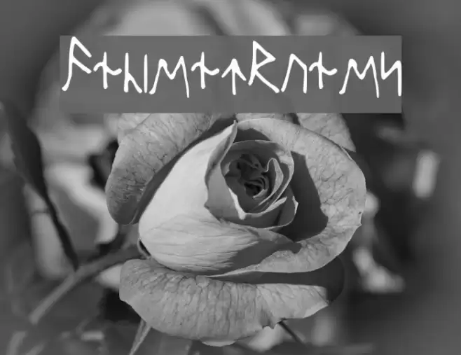 AncientRunes Font examples