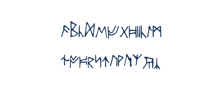 AncientRunes Lowercase