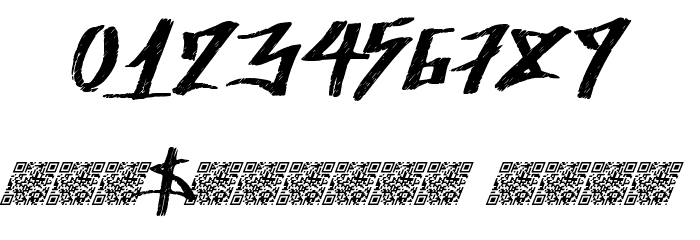 AncientSprawl Font OTHER CHARS