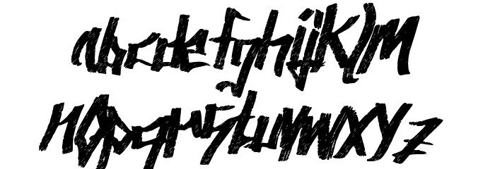 AncientSprawl Font LOWERCASE