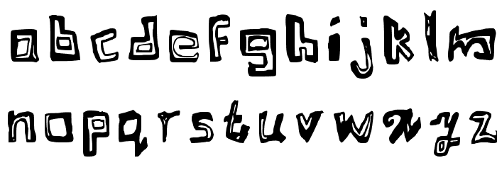 Ancient_comics_lahiru Regular Font LOWERCASE