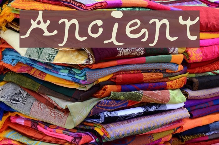Ancient Font examples