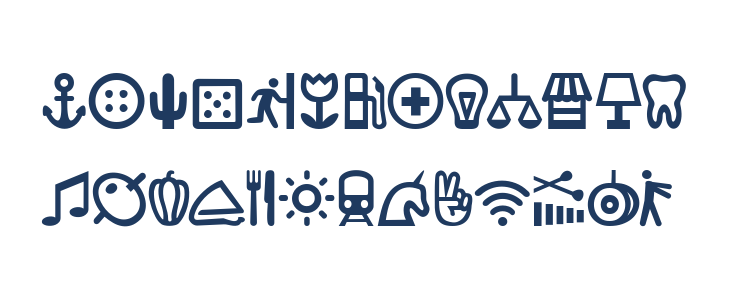 Ancla Alphabet Lowercase